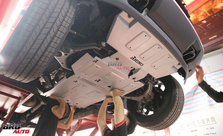 Lắp giáp gầm cho Ford Ranger 2023
