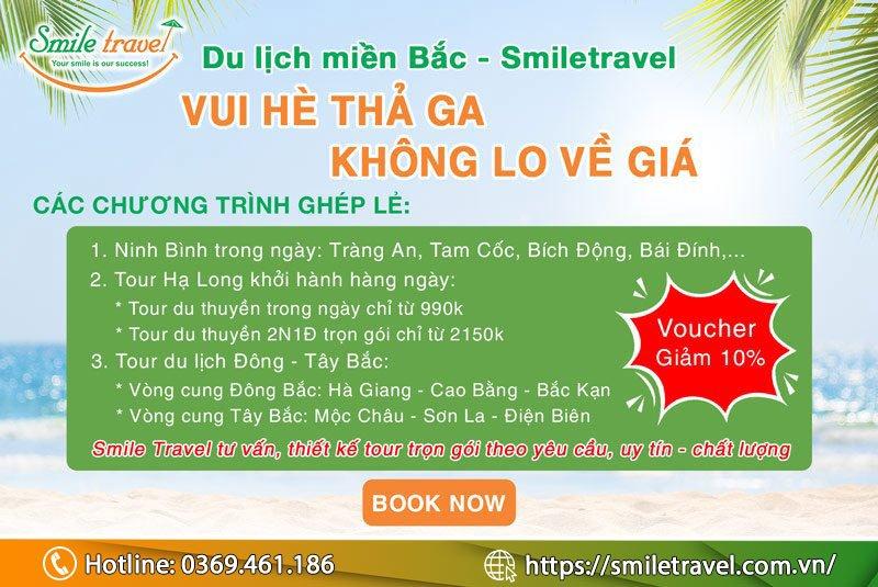 Chùm tour du lịch miền Bắc mùa hè khuyện mại siêu hấp dẫn