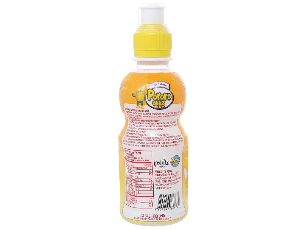 nước uống Pororo vị trái cây nhiệt đới 235ml