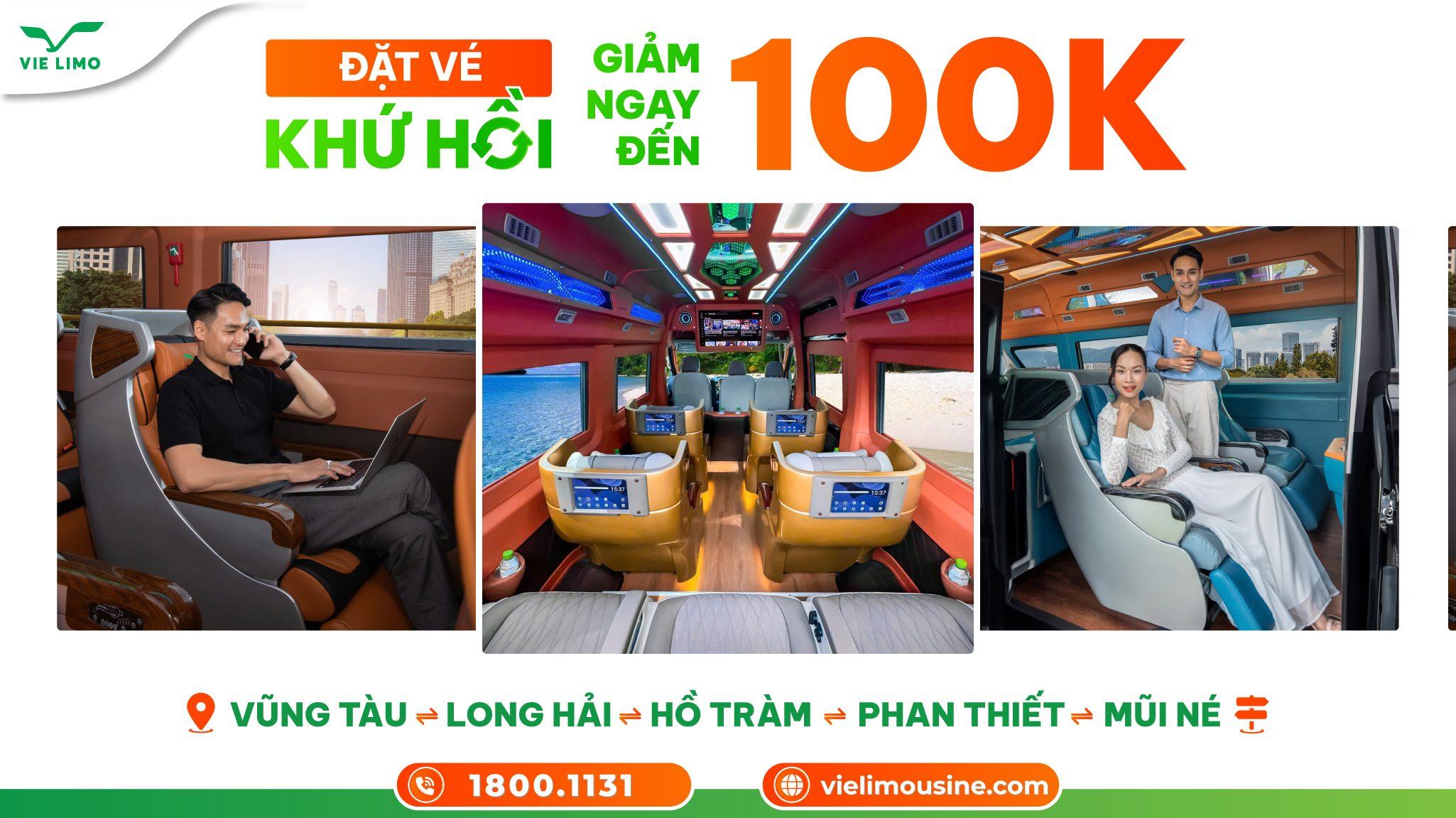 Đặt vé xe khứa hồi giảm ngay đến 100k